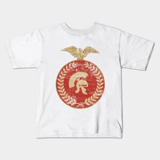 Vintage Distressed Roman Gladiator Kids T-Shirt